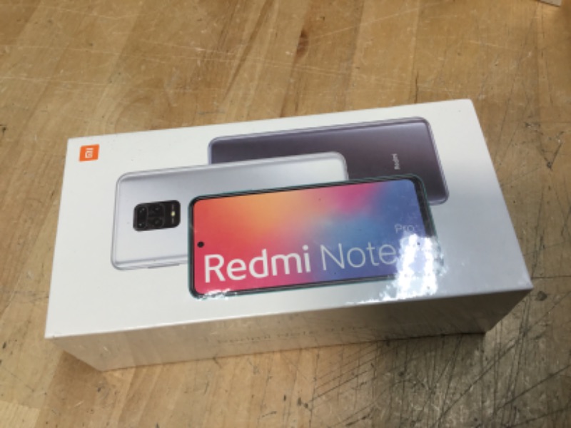 Photo 3 of Xiaomi Redmi Note 9 Pro 6GB/64GB Dual Sim with Tempered Glass Screen Protector - Tropical Green Item opened and unwrapped for photo 