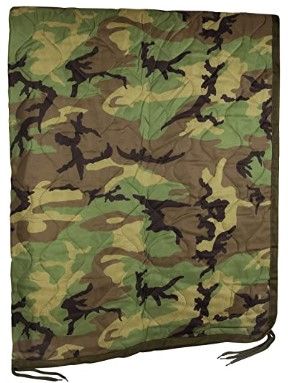 Photo 1 of MEDALS OF AMERICA
Military Poncho Liner Woobie Blanket Nylon 65''x88''