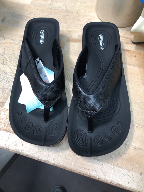 Photo 2 of AEROTHOTIC Original Orthotic Comfort Thong Style Flip Flops Sandals for Women with Arch Support for Comfortable Walk
SIZE 6