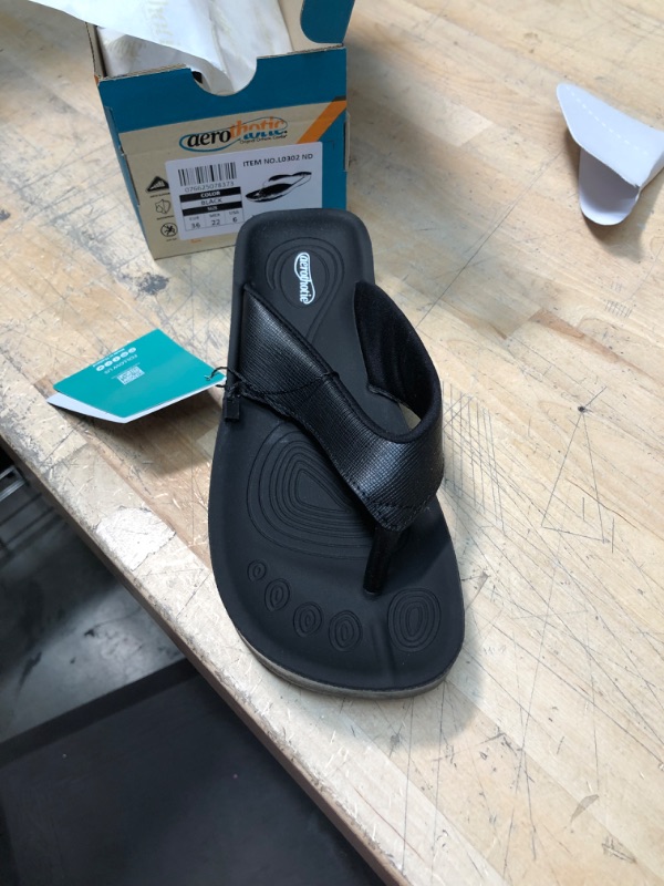 Photo 2 of AEROTHOTIC Original Orthotic Comfort Thong Style Flip Flops Sandals for Women with Arch Support for Comfortable Walk
