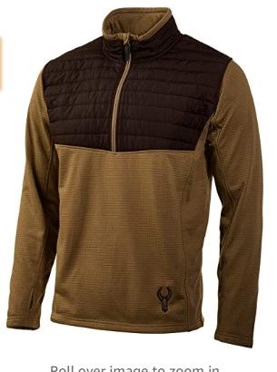 Photo 1 of Badlands Moose Quilt 1/4-Zip Jacket - Water-Resistant Fleece
SIZE L