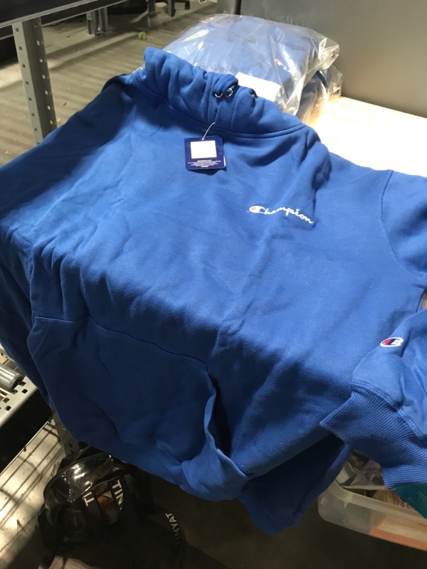 Photo 2 of CHAMPION  ROYAL  BLUE HOODIE- XXL 