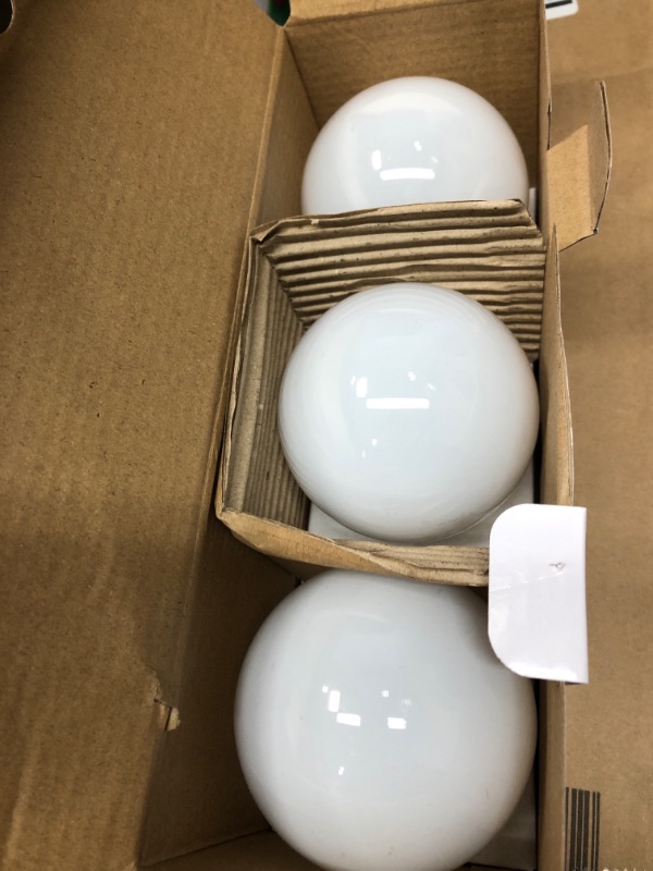 Photo 1 of 2 BOXES OF 40 W G25 Globe Halogen Bulb 500 Lm White 3 pack