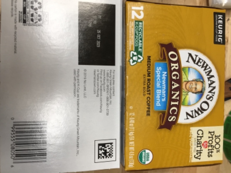 Photo 2 of **NONREFUNDABLE**BEST BY:OCT 25TH, 2023**
NEWMANS OWN ORGANICS Organic Special Blend Coffee Pods 12 Count, 4.8 OZ
2 PACK