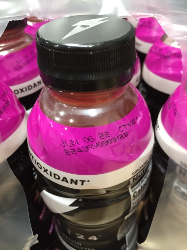 Photo 2 of **NONREFUNDABLE**BEST BY: JUNE 6TH, 2022**
BOLT24 Antioxidant, Advanced Electrolyte Drink Fueled by Gatorade, Vitamin A & C, Mixed Berry, No Artificial Sweeteners or Flavors, Great for Athletes, 16.9 Fl Oz, (12 Pack)
