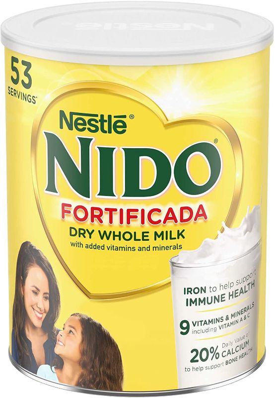 Photo 1 of **NONREFUNABLE**BEST BY:MAY 31, 2022**
 NIDO Fortificada Powdered Drink Mix - Dry Whole Milk Powder with Vitamins and Minerals - 56.4 Oz (3.52 LB) Canister
