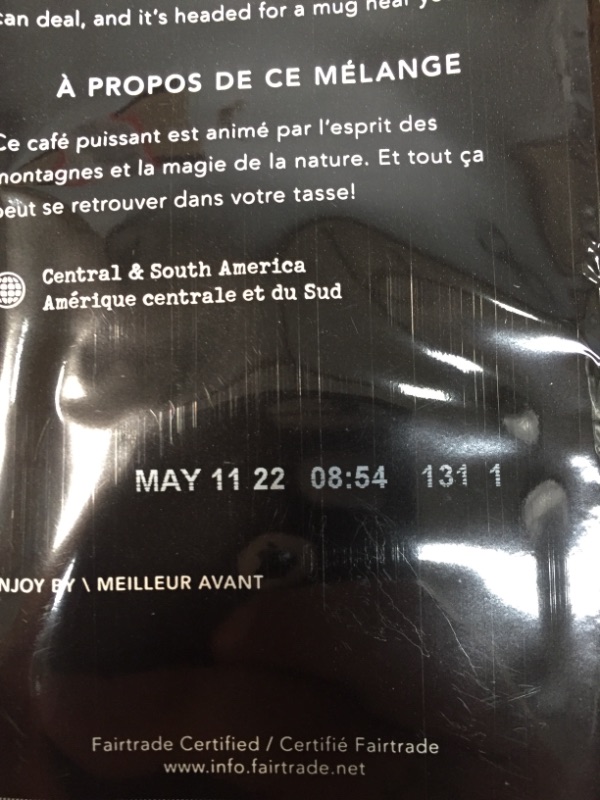 Photo 2 of **NONREFUNABLE**BEST BY: MAY 11, 2022**
Kicking Horse Coffee, Grizzly Claw, Dark Roast, Ground, 10 oz - Certified Organic, Fairtrade, Kosher Coffee
2 PACK