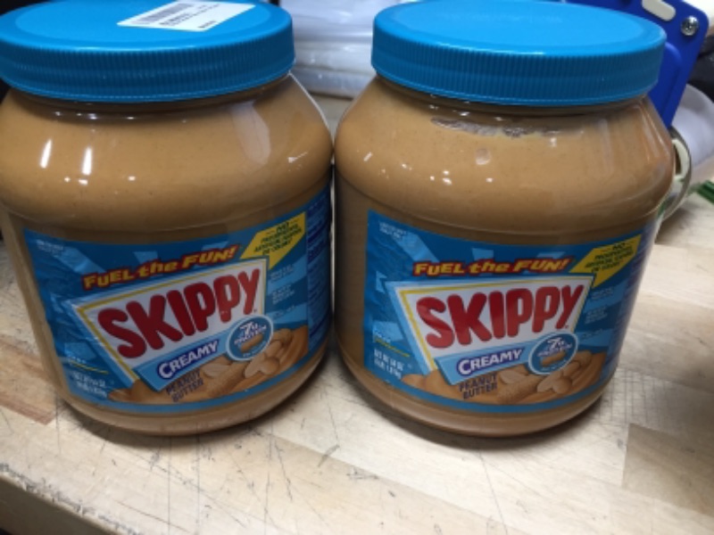 Photo 2 of **nonrefundable** best by: May 22.2022**
Skippy Creamy Peanut Butter, 64 Ounce 2 pack