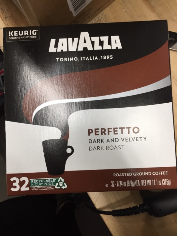 Photo 3 of **NONREFUNDABLE**BEST BY: MAY 14TH, 2022**
Lavazza Perfetto Single-Serve Coffee K-Cups for Keurig Brewer, 32 Count
