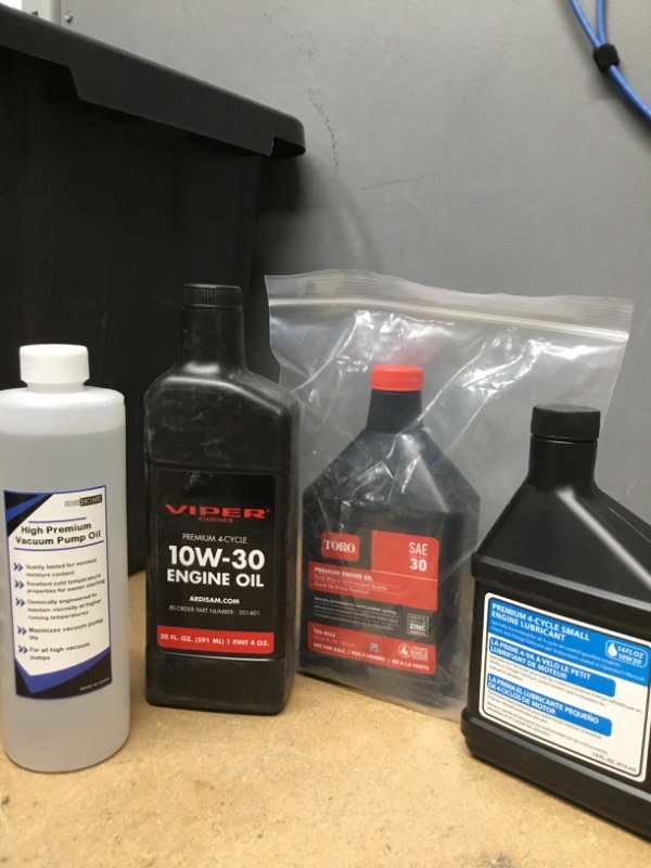 Photo 1 of **NON-REFUNDABLE**  OIL & LUBRICANT BUNDLE PACK
