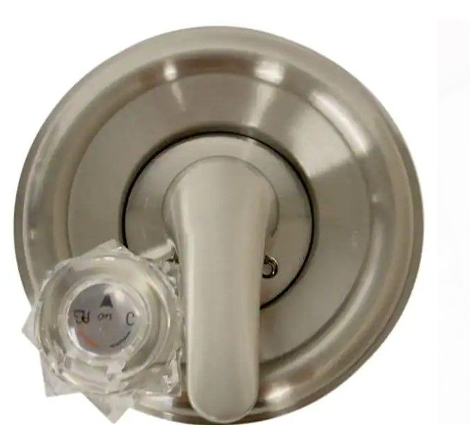 Photo 1 of 
DANCO
1-Handle Valve Trim Kit in Brushed Nickel for Delta Tub/Shower Faucets (Valve Not Included)
