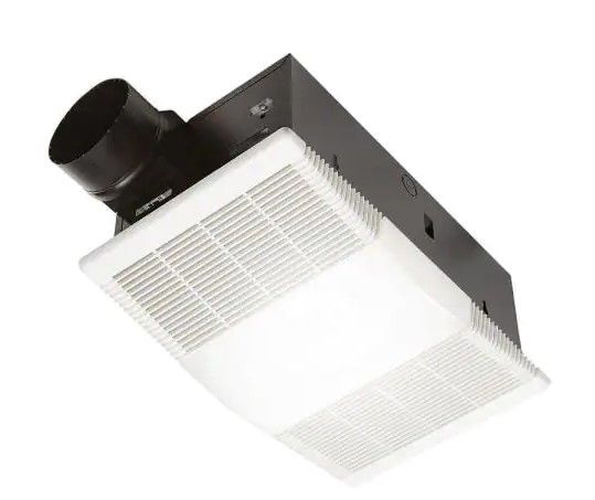 Photo 1 of 
Broan-NuTone
80 CFM Ceiling Bathroom Exhaust Fan with Light and 1300-Watt Heater