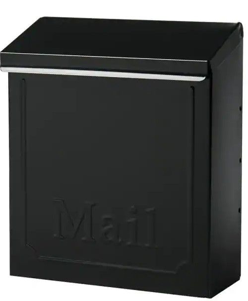 Photo 1 of 
Gibraltar Mailboxes
Townhouse Black, Small, Steel, Locking, Vertical, Wall Mount Mailbox