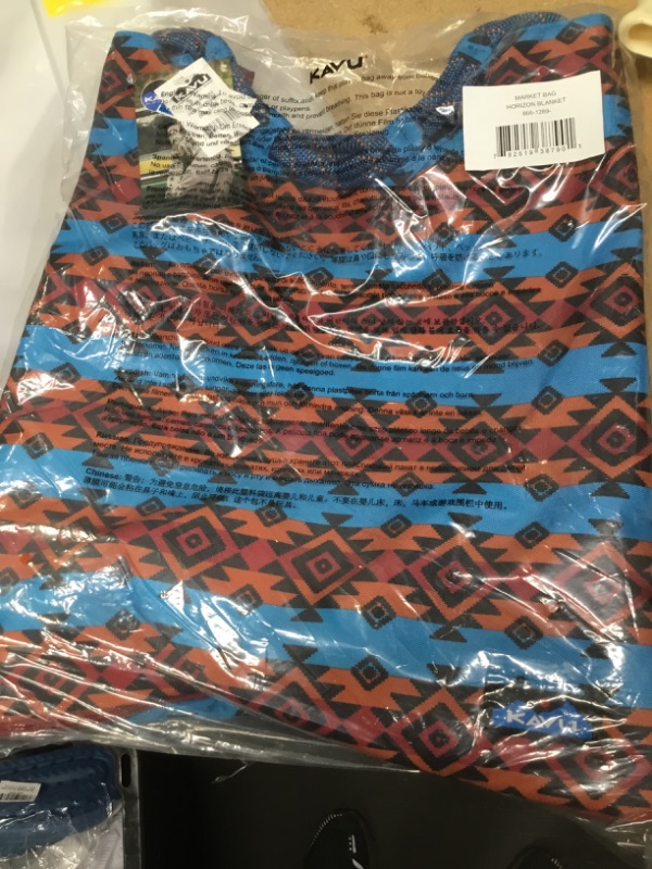 Photo 2 of KAVU Market Bag Large Tote Bag - Horizon Blanket
