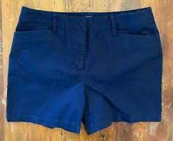 Photo 1 of LANDS' END Women's Active Pocket Shorts - MID RISE - 8P
