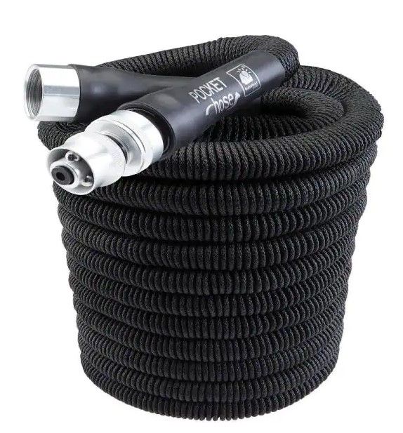 Photo 1 of 
Pocket Hose
Silver Bullet 1.05 in. x 75 ft. Standard Duty Expandable Water Hose