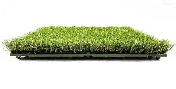 Photo 1 of 
TrafficMASTER
1 ft. x 1 ft. Artificial Grass Interlocking Tiles (9-Pack)