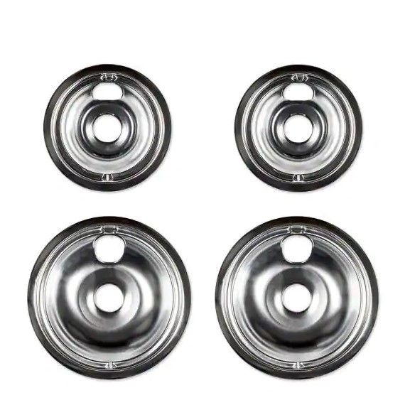 Photo 1 of 
Everbilt
Chrome Drip Bowl for GE Electric Ranges (4-Pack)