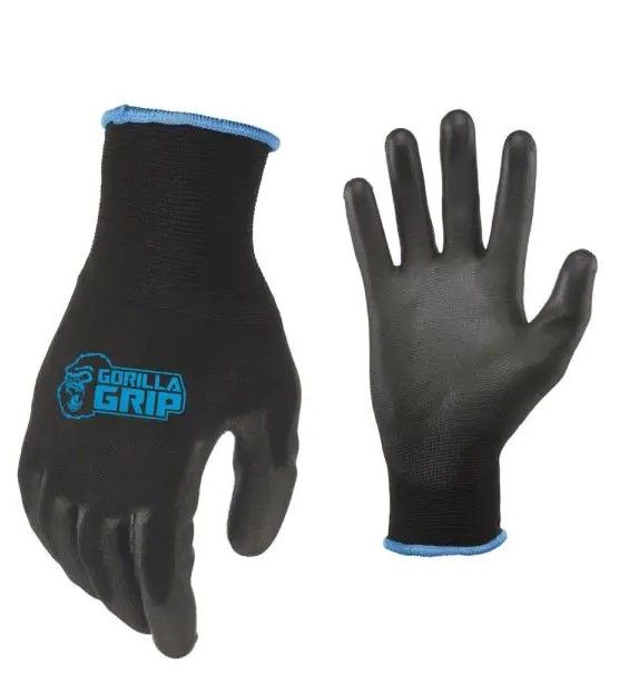 Photo 1 of 
GORILLA GRIP
Large Gloves in 10 in. Speed Bag (20-Pack)