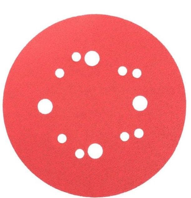 Photo 1 of 
DIABLO
5 in. 100-Grit Universal Hole Random Orbital Sanding Disc with Hook and Lock Backing (50-Pack)