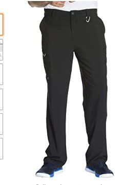 Photo 1 of Cherokee Infinity Men Scrubs Pant Fly Front CK200A - MEDIUM 
