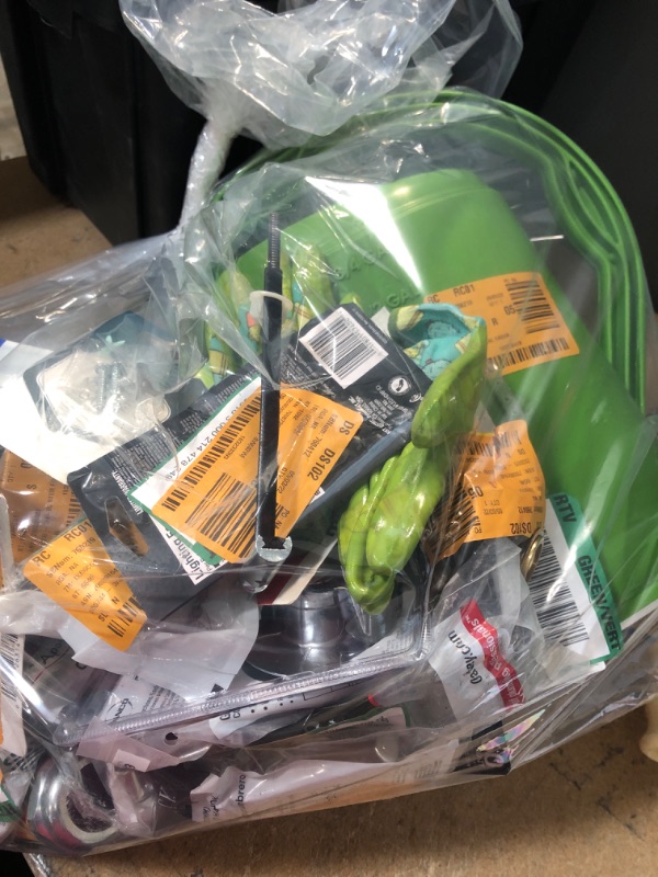 Photo 1 of **NON-REFUNDABLE** Assorted Home Depot Home Improvement, Electrical, Gardening, Plumbing and tool  Items. Loose/Broken Packaging.
