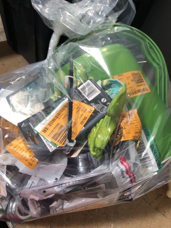 Photo 1 of **NON-REFUNDABLE** Assorted Home Depot Home Improvement, Electrical, Gardening, Plumbing and tool Items. Loose/Broken Packaging.