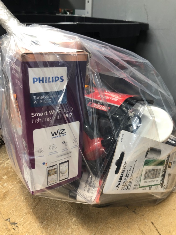 Photo 1 of **NON-REFUNDABLE** Assorted Home Depot Home Improvement, Electrical, Gardening, Plumbing and tool  Items. Loose/Broken Packaging.
