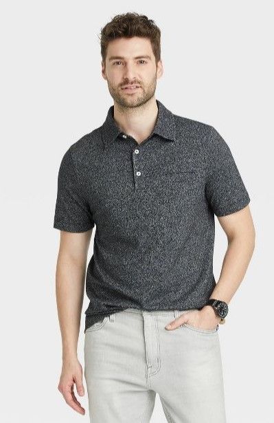 Photo 1 of Men's Short Sleeve Must Have Polo Shirt - Goodfellow & Co™ Small

