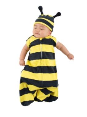 Photo 1 of BUMBLE BEE COTTON WEARABLE BLANKET
