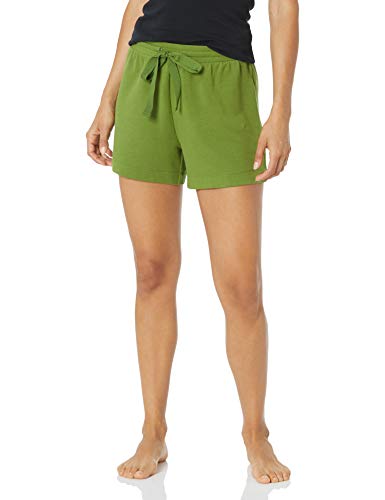 Photo 1 of Amazon Essentials Women's Lightweight Lounge Terry Pajama Short, Olive, X-Small
INCLUDES 2