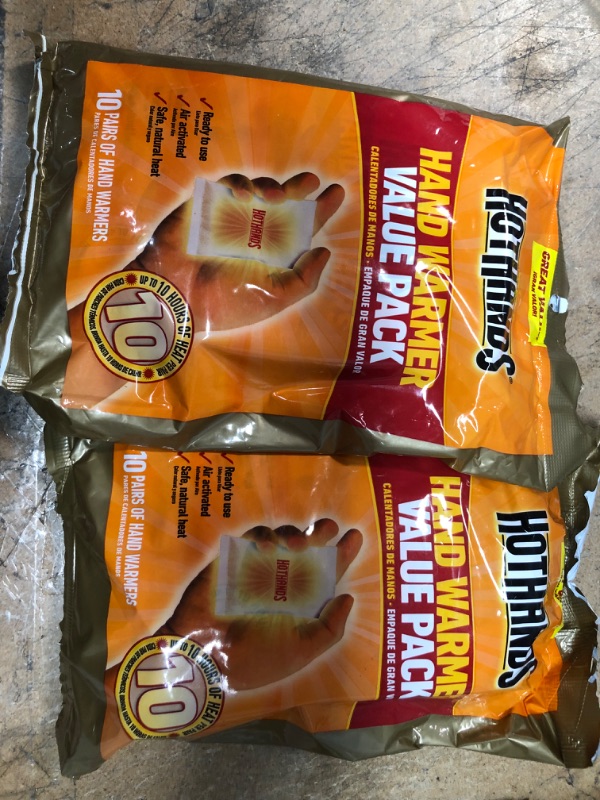 Photo 2 of 2 Packs of HotHands Hand Warmers - 10 Pairs 