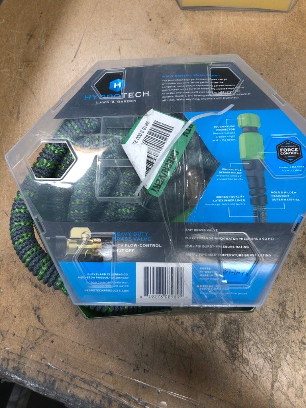 Photo 2 of 5/8 in. Dia. x 50 ft. Burst Proof Expandable Garden Water Hose