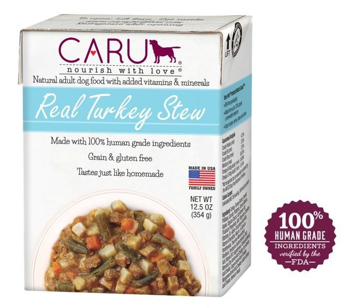 Photo 1 of Best By 22 May 2022, (12 Pack) Caru Daily Dish Turkey Stew Wet Dog Food - 12.5 Oz (Non-Refundable) 