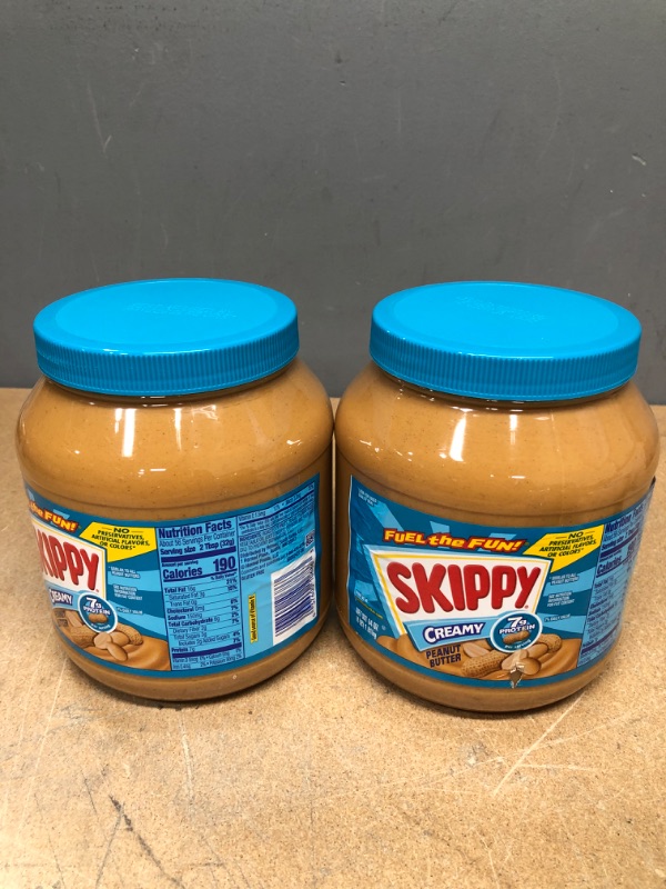 Photo 2 of Best By 22 May, 2022 SKIPPY Creamy Peanut Butter, 64 Oz (Non-Refundable)