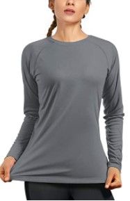 Photo 1 of BALEAF Women's Long Sleeve Shirts UPF50+ Sun Protection Quick Dry Hiking Fishing L