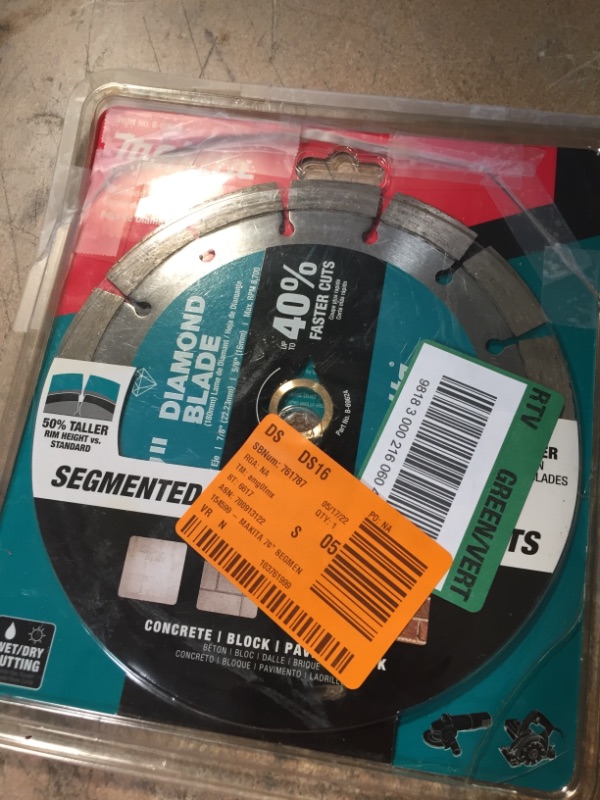 Photo 2 of Makita 7 in. Segmented Rim Diamond Blade for General Purpose