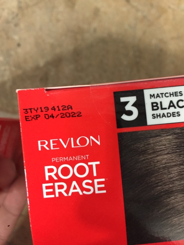 Photo 3 of BB- 4/22, BUNDLE OF 2, Revlon Root Erase Hair Color and Root Touch up - 1.0 Ea
