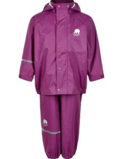 Photo 1 of CeLaVi Girls Rain Set Violet, Size 120