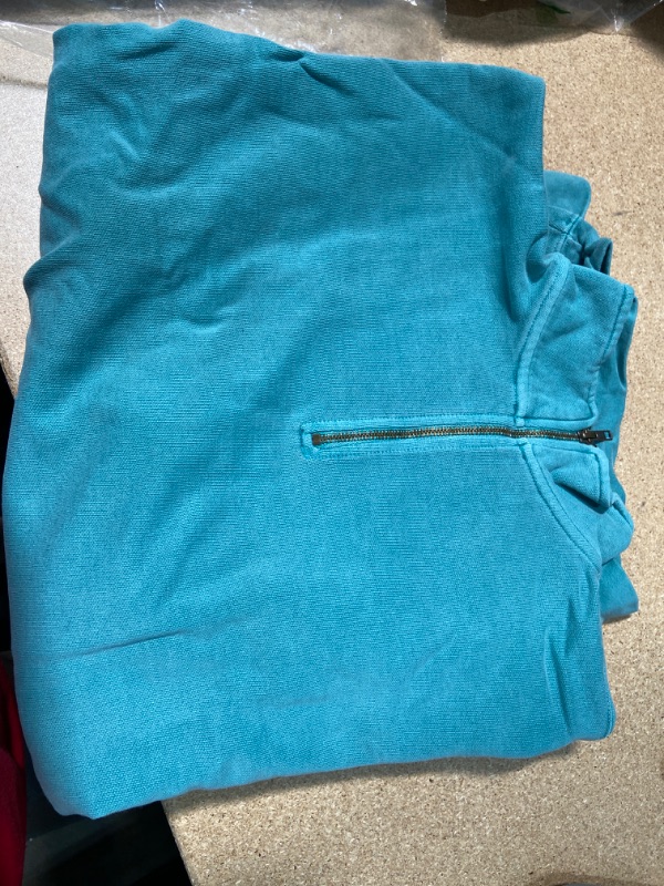 Photo 1 of Comfort Colors Turquoise Pull Over Sweater - 2XL