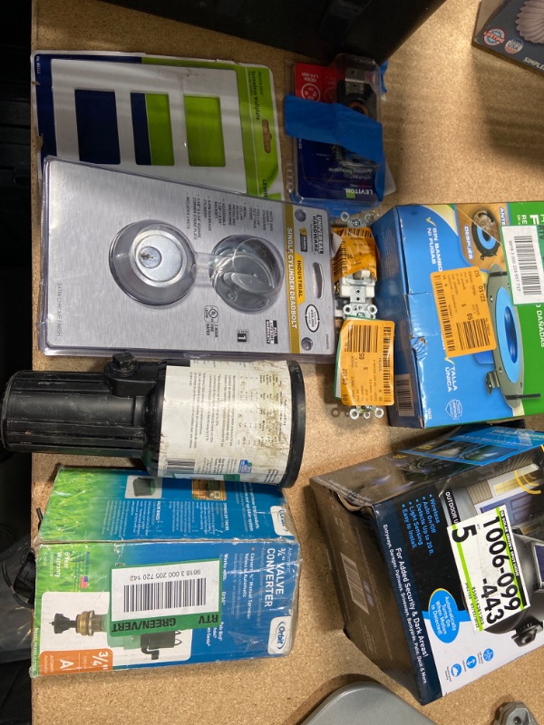 Photo 1 of **NO REFUNDS/RETURNS** -Bundle Of miscellaneous goods for home repairs 