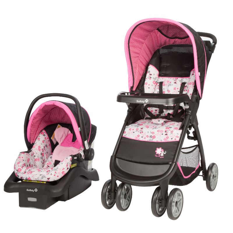 Photo 1 of Disney Baby Amble Quad Travel System, Minnie Garden Delight