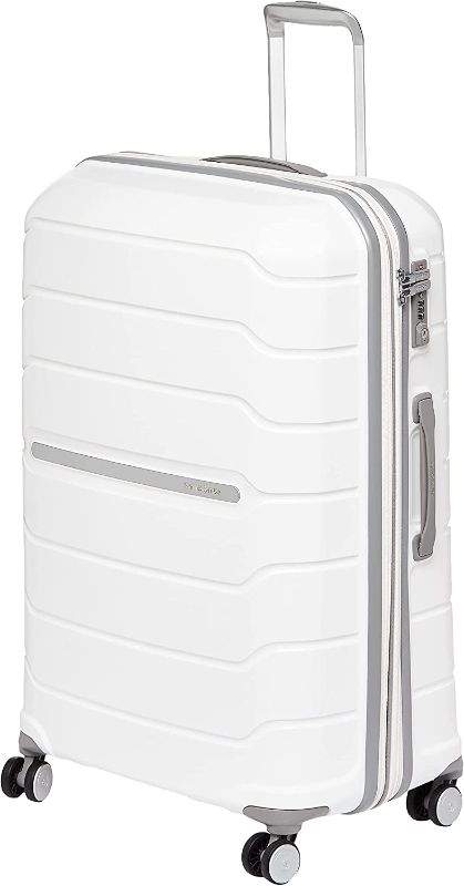 Photo 1 of *LOCK SHUT* Samsonite Freeform Hardside Expandable with Double Spinner Wheels, White, Carry-On 21-Inch
