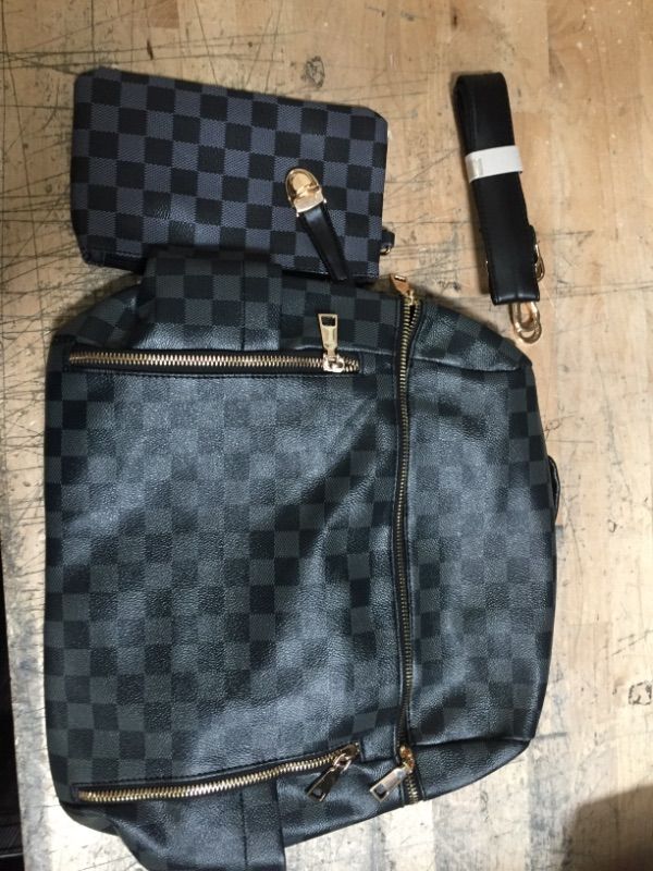 Photo 2 of CHECKERED BACKPACK

