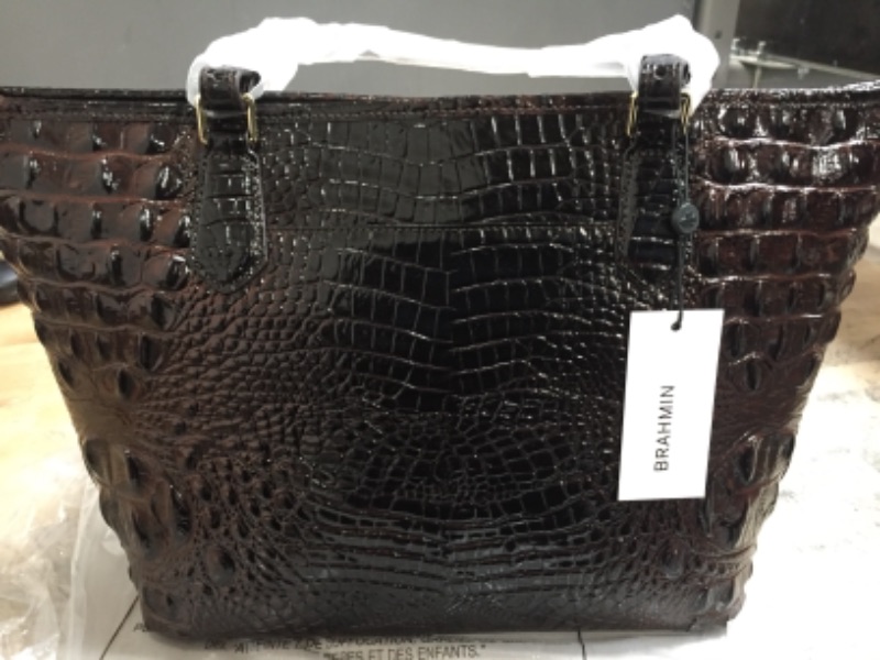 Photo 5 of Brahmin Medium Asher Melbourne Embossed Leather Tote
