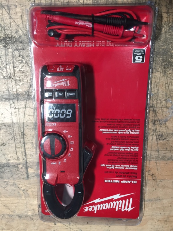 Photo 2 of Milwaukee
600 Amp AC/DC Digital Clamp Meter