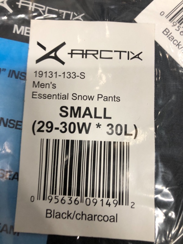 Photo 3 of Arctix Men's Essential Snow Pants (SIZE SMALL)
