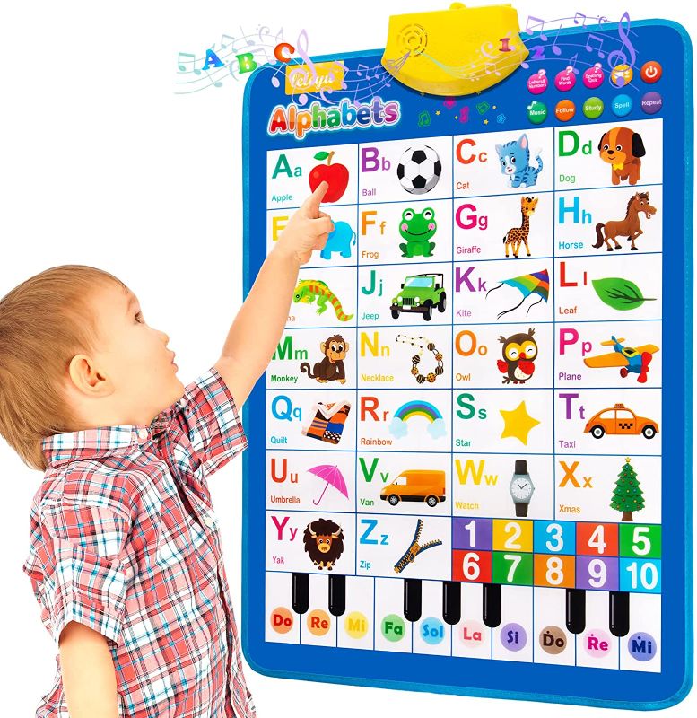 Photo 1 of Beestech Interactive Alphabet Words ABC & Music Talking Poster, 3 PACK.
