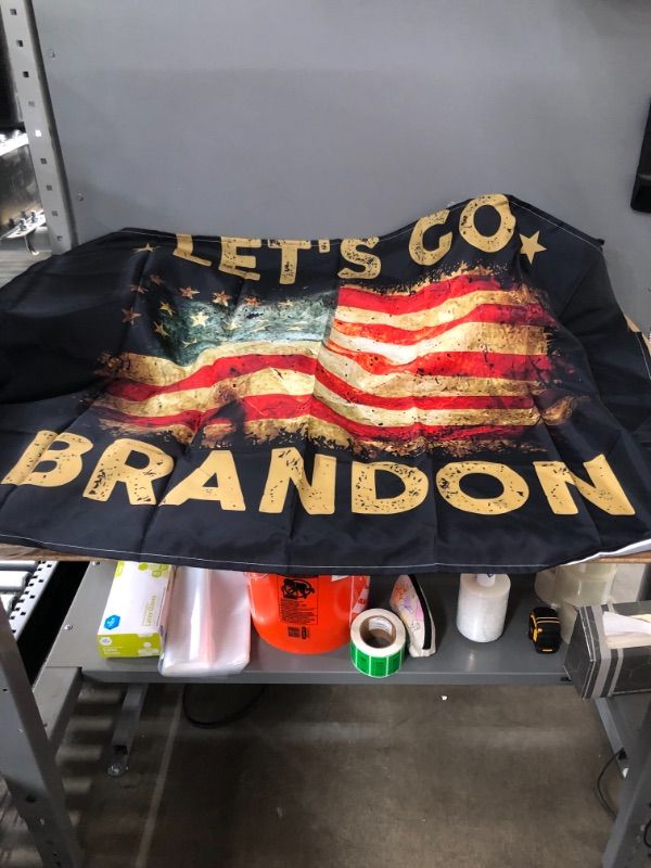 Photo 1 of "LET'S GO BRANDON"
3FT BY 5FT FLAG