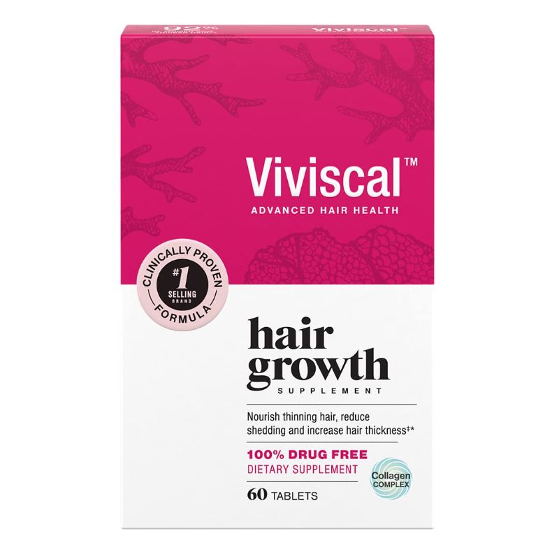 Photo 1 of ***non-refundable**
exp date 01/2024
Viviscal Hair Growth Supplements for Women to Grow Thicker, Fuller Hair, Clinically Proven with Proprietary Collagen Complex, 60 Count (Pack of 1), 1 Month...
